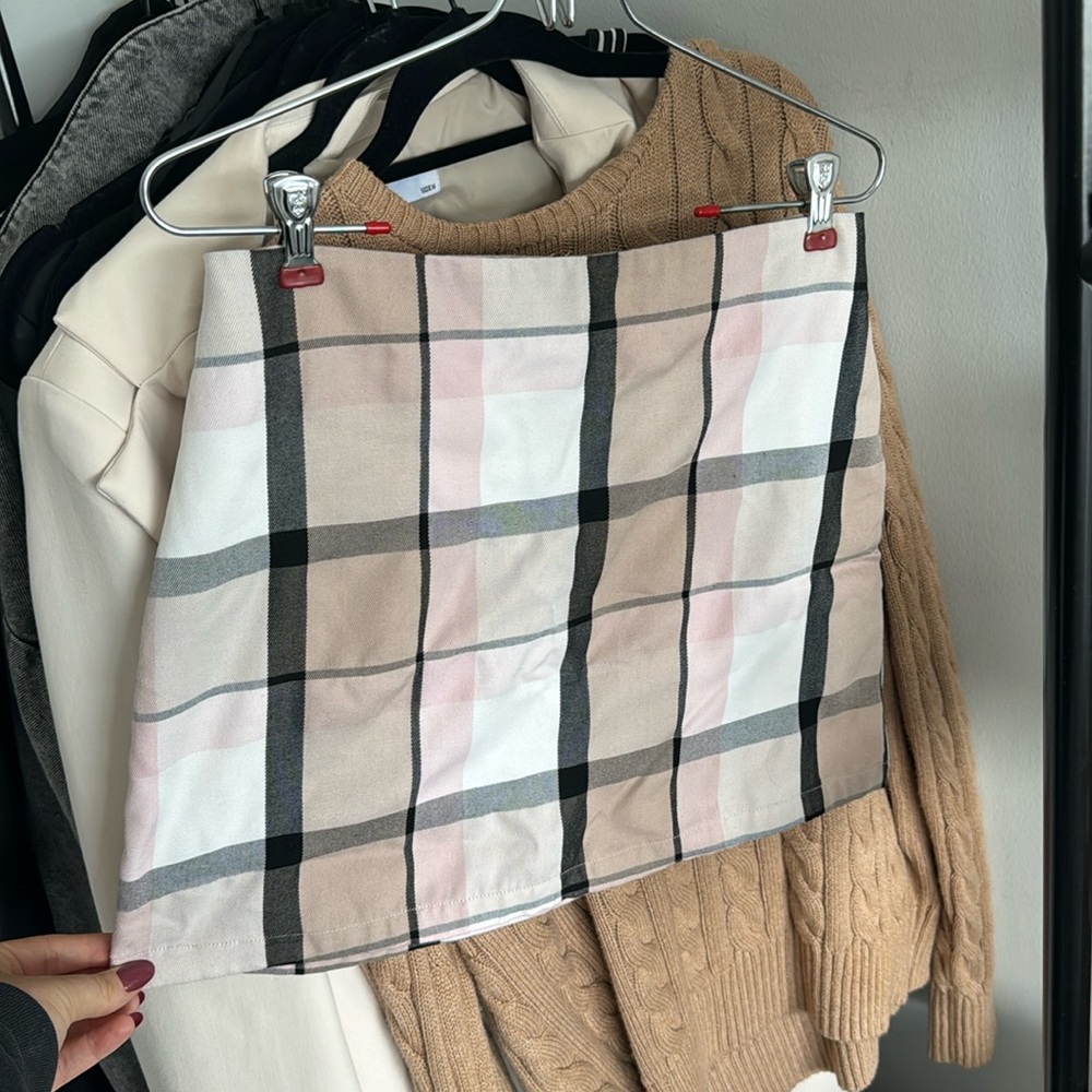 Plaid skirt (Barbie themed?)